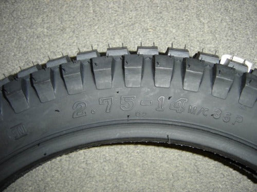 (13B) Shinko Rear Tire Honda SL70 XL70-hondanuts-Z50-CT70-QA50-SL70-XR75-parts-NOS-OEM-Honda