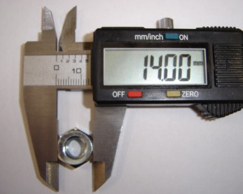 (25) Hex Nut Honda Z50 CT70 CT90-hondanuts-Z50-CT70-QA50-SL70-XR75-parts-NOS-OEM-Honda