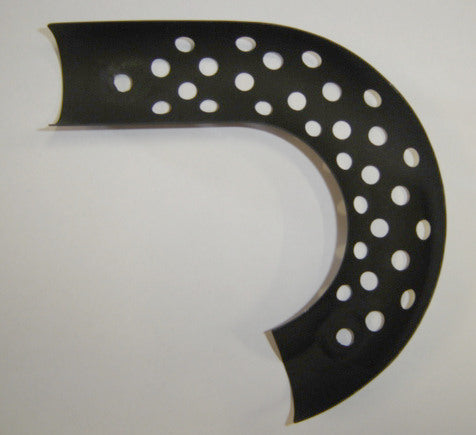 Exhaust Guard Lower Black or Chrome Honda Z50K3-1978-hondanuts-Z50-CT70-QA50-SL70-XR75-parts-NOS-OEM-Honda