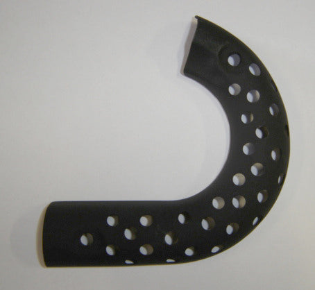 Exhaust Guard Lower Black or Chrome Honda Z50K3-1978-hondanuts-Z50-CT70-QA50-SL70-XR75-parts-NOS-OEM-Honda