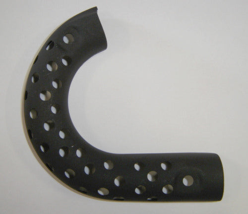 Exhaust Guard Lower Black or Chrome Honda Z50K3-1978-hondanuts-Z50-CT70-QA50-SL70-XR75-parts-NOS-OEM-Honda