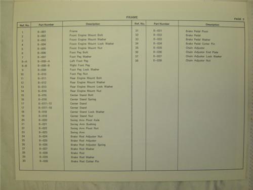Boss Minicycle Parts Catalog NOS-hondanuts-Z50-CT70-QA50-SL70-XR75-parts-NOS-OEM-Honda
