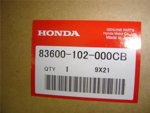 Side Cover Honda CT90 K2-K5 Gray Battery  OEM-hondanuts-Z50-CT70-QA50-SL70-XR75-parts-NOS-OEM-Honda