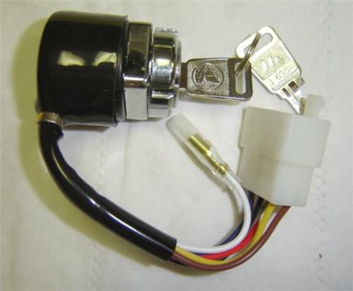 Ignition Key Switch Honda Z50K2 Minitrail-hondanuts-Z50-CT70-QA50-SL70-XR75-parts-NOS-OEM-Honda