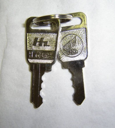 Ignition Key Switch Honda Z50K2 Minitrail-hondanuts-Z50-CT70-QA50-SL70-XR75-parts-NOS-OEM-Honda