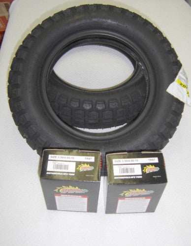 Bridgestone 10" Tire and Tubes CT70-hondanuts-Z50-CT70-QA50-SL70-XR75-parts-NOS-OEM-Honda