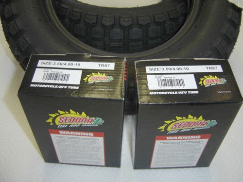 (12/13) Bridgestone 10" Tire and Tubes CT70-hondanuts-Z50-CT70-QA50-SL70-XR75-parts-NOS-OEM-Honda
