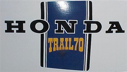 Honda CT70K1 3 Speed Main Frame Decal Set-hondanuts-Z50-CT70-QA50-SL70-XR75-parts-NOS-OEM-Honda