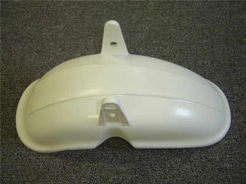 Plastic Fender Set Honda QA50 K1 K2 K3 White-hondanuts-Z50-CT70-QA50-SL70-XR75-parts-NOS-OEM-Honda