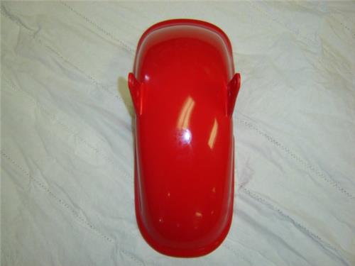 Fender Set Honda QA50 K0 Red Plastic-hondanuts-Z50-CT70-QA50-SL70-XR75-parts-NOS-OEM-Honda
