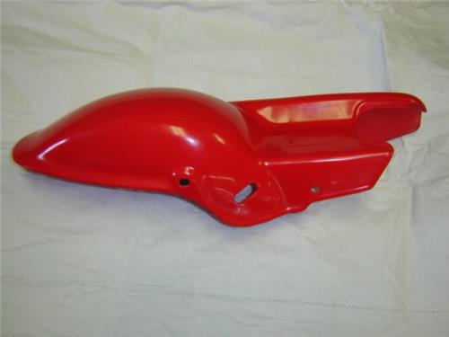 Fender Set Honda QA50 K0 Red Plastic-hondanuts-Z50-CT70-QA50-SL70-XR75-parts-NOS-OEM-Honda