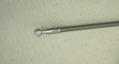 (07) Honda CT70 K0 Reproduction Gray Rear Brake Cable-hondanuts-Z50-CT70-QA50-SL70-XR75-parts-NOS-OEM-Honda