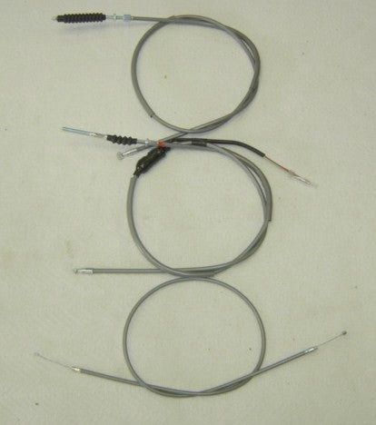 Honda CT70K1-K3 Reproduction Gray Cable Set-hondanuts-Z50-CT70-QA50-SL70-XR75-parts-NOS-OEM-Honda