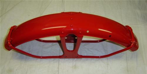 Front Fender Honda CT90 CT110 Monza Red OEM-hondanuts-Z50-CT70-QA50-SL70-XR75-parts-NOS-OEM-Honda