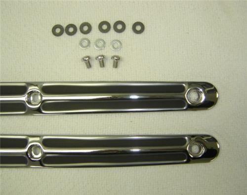 Heat Shield Set Honda CB750 Exhaust Muffler K1-76-hondanuts-Z50-CT70-QA50-SL70-XR75-parts-NOS-OEM-Honda
