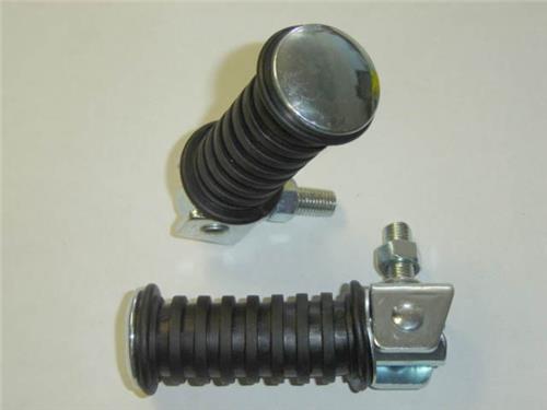 (0) Buddy Pegs Motorcycle Footpegs Folding Passenger Pegs 10mm-hondanuts-Z50-CT70-QA50-SL70-XR75-parts-NOS-OEM-Honda