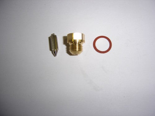 Needle and Seat Honda Carburetor CB77 CL77 CB450 CB750 OEM-hondanuts-Z50-CT70-QA50-SL70-XR75-parts-NOS-OEM-Honda