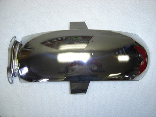 (10A) Rear Fender Honda Z50 Minitrail K1 Chrome-hondanuts-Z50-CT70-QA50-SL70-XR75-parts-NOS-OEM-Honda