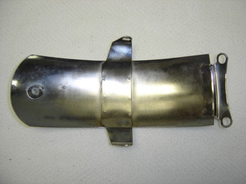 (10A) Rear Fender Honda Z50 Minitrail K1 Chrome-hondanuts-Z50-CT70-QA50-SL70-XR75-parts-NOS-OEM-Honda