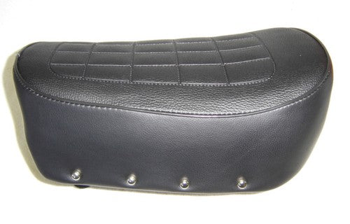 Seat Z50K3-78 Reproduction Embossed Logo-hondanuts-Z50-CT70-QA50-SL70-XR75-parts-NOS-OEM-Honda