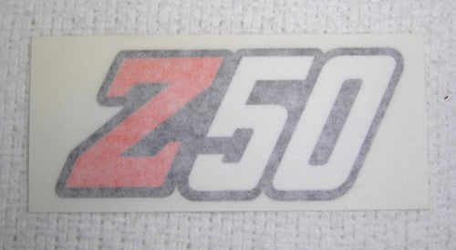 (13C) Decal Side Honda Z50 1976 Minitrail Left Side Cover-hondanuts-Z50-CT70-QA50-SL70-XR75-parts-NOS-OEM-Honda