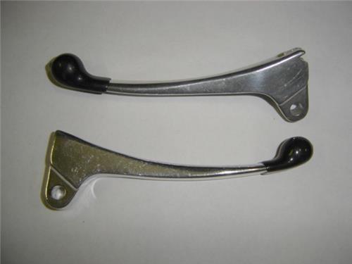 (18A/19A) Rubber Tipped Brake Lever Set Honda Z50 CT70 QA50 Left and Right-hondanuts-Z50-CT70-QA50-SL70-XR75-parts-NOS-OEM-Honda