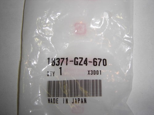 Muffler Clamp Black or Silver Honda Z50K0-K2 QA50-hondanuts-Z50-CT70-QA50-SL70-XR75-parts-NOS-OEM-Honda