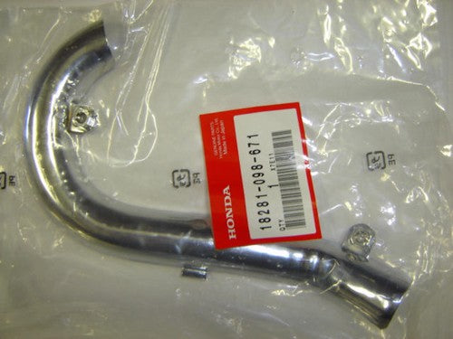 (02/04) Lower Exhaust Guard Outer or Inner Honda CT70 OEM-hondanuts-Z50-CT70-QA50-SL70-XR75-parts-NOS-OEM-Honda