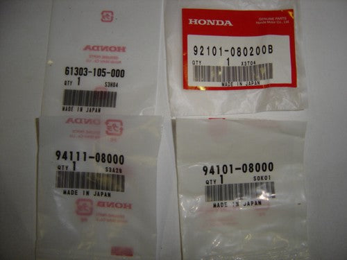 (10A) Headlight Mount Kit Honda Z50 K3-1978 Minitrail Shell-hondanuts-Z50-CT70-QA50-SL70-XR75-parts-NOS-OEM-Honda