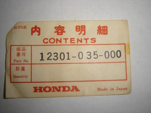 (01) Front Cover Cylinder Head Honda Z50 CT70 ATC70 SL70 OEM-hondanuts-Z50-CT70-QA50-SL70-XR75-parts-NOS-OEM-Honda