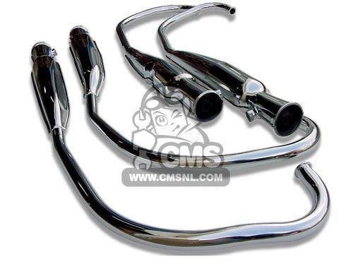Exhaust System Honda CB500 CB550 1971-1976-hondanuts-Z50-CT70-QA50-SL70-XR75-parts-NOS-OEM-Honda