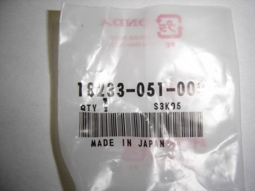 (01) Exhaust Collar Honda Z50R CT70 SL70 OEM-hondanuts-Z50-CT70-QA50-SL70-XR75-parts-NOS-OEM-Honda