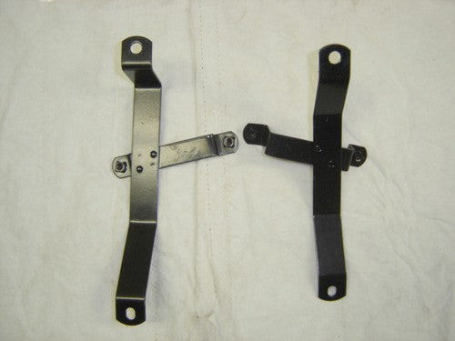 (07, 09) Number Plate Bracket Set Honda Z50R 1980-87-hondanuts-Z50-CT70-QA50-SL70-XR75-parts-NOS-OEM-Honda