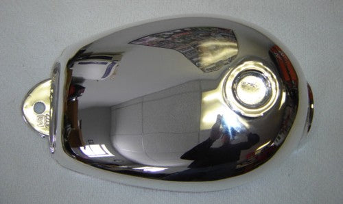 (06) Gas Tank Z50R 1979-87 Chrome-hondanuts-Z50-CT70-QA50-SL70-XR75-parts-NOS-OEM-Honda