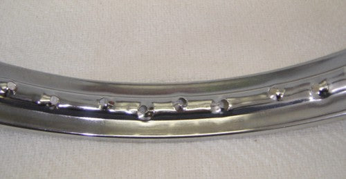 Rim and Spoke Set Honda SL70 XL70 XR75-hondanuts-Z50-CT70-QA50-SL70-XR75-parts-NOS-OEM-Honda