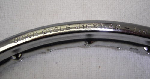 Rim and Spoke Set Honda SL70 XL70 XR75-hondanuts-Z50-CT70-QA50-SL70-XR75-parts-NOS-OEM-Honda