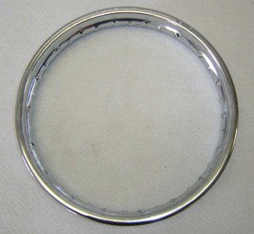 (12) Rear Rim Honda SL70 XL70 ST90-hondanuts-Z50-CT70-QA50-SL70-XR75-parts-NOS-OEM-Honda