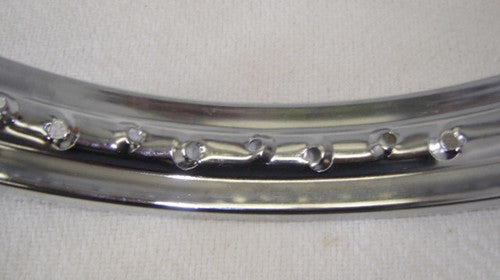 Rim and Spoke Set Honda SL70 XL70 XR75-hondanuts-Z50-CT70-QA50-SL70-XR75-parts-NOS-OEM-Honda