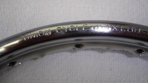 Rim and Spoke Set Honda SL70 XL70 XR75-hondanuts-Z50-CT70-QA50-SL70-XR75-parts-NOS-OEM-Honda