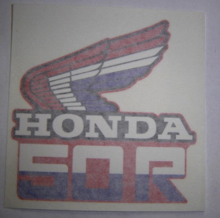 Decal Set Honda Z50R 1985 Minitrail Gas Tank-hondanuts-Z50-CT70-QA50-SL70-XR75-parts-NOS-OEM-Honda