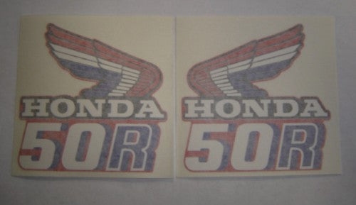 Decal Set Honda Z50R 1986-87 Minitrail Gas Tank-hondanuts-Z50-CT70-QA50-SL70-XR75-parts-NOS-OEM-Honda
