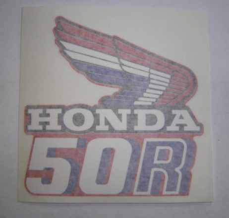 Decal Set Honda Z50R 1986-87 Minitrail Gas Tank-hondanuts-Z50-CT70-QA50-SL70-XR75-parts-NOS-OEM-Honda