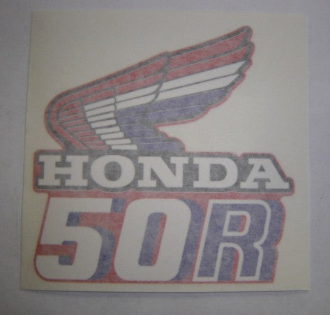 Decal Set Honda Z50R 1986-87 Minitrail Gas Tank-hondanuts-Z50-CT70-QA50-SL70-XR75-parts-NOS-OEM-Honda