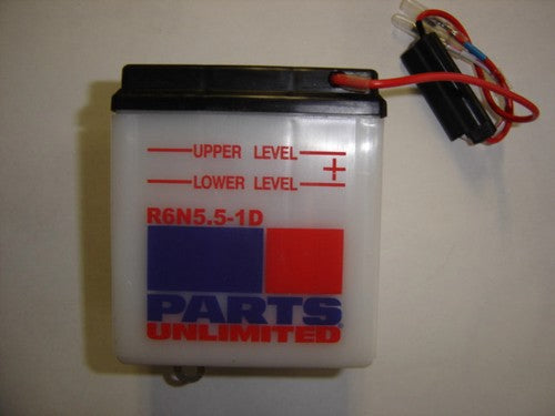 Battery 6N5.5-1D Honda CT90 ST90-hondanuts-Z50-CT70-QA50-SL70-XR75-parts-NOS-OEM-Honda