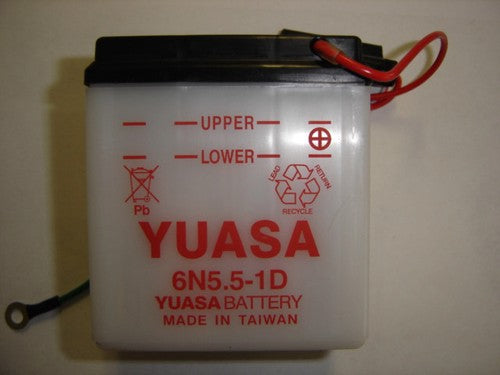 Battery 6N5.5-1D Honda CT90 ST90-hondanuts-Z50-CT70-QA50-SL70-XR75-parts-NOS-OEM-Honda