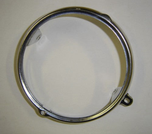 Headlight Chrome Ring Honda Minitrail CT90K2-79 ST90 SL100 SL125 OEM-hondanuts-Z50-CT70-QA50-SL70-XR75-parts-NOS-OEM-Honda