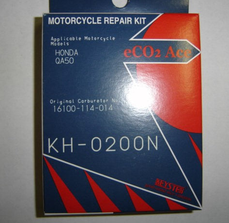 Carburetor Rebuild Kit Honda QA50 Keyster-hondanuts-Z50-CT70-QA50-SL70-XR75-parts-NOS-OEM-Honda