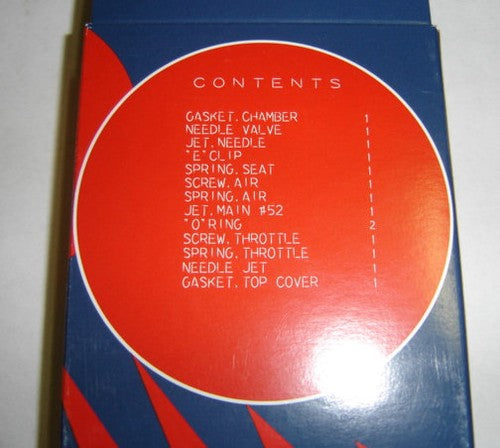 (01A) Carburetor Rebuild Kit Honda  QA50 Keyster-hondanuts-Z50-CT70-QA50-SL70-XR75-parts-NOS-OEM-Honda