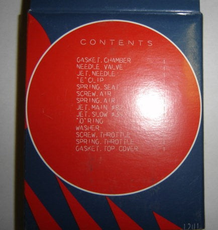 Carburetor Rebuild Kit Honda CA110 Keyster-hondanuts-Z50-CT70-QA50-SL70-XR75-parts-NOS-OEM-Honda