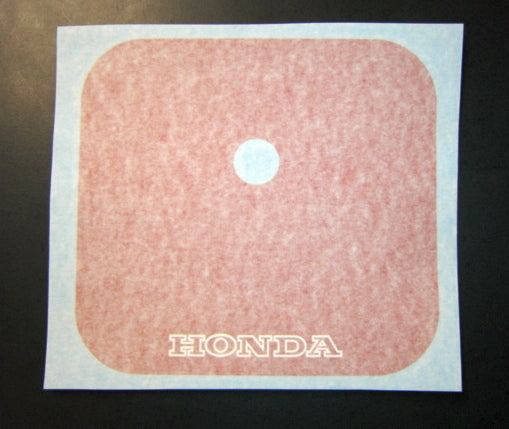 Decal Honda Z50R 1988 Front Number Plate Background